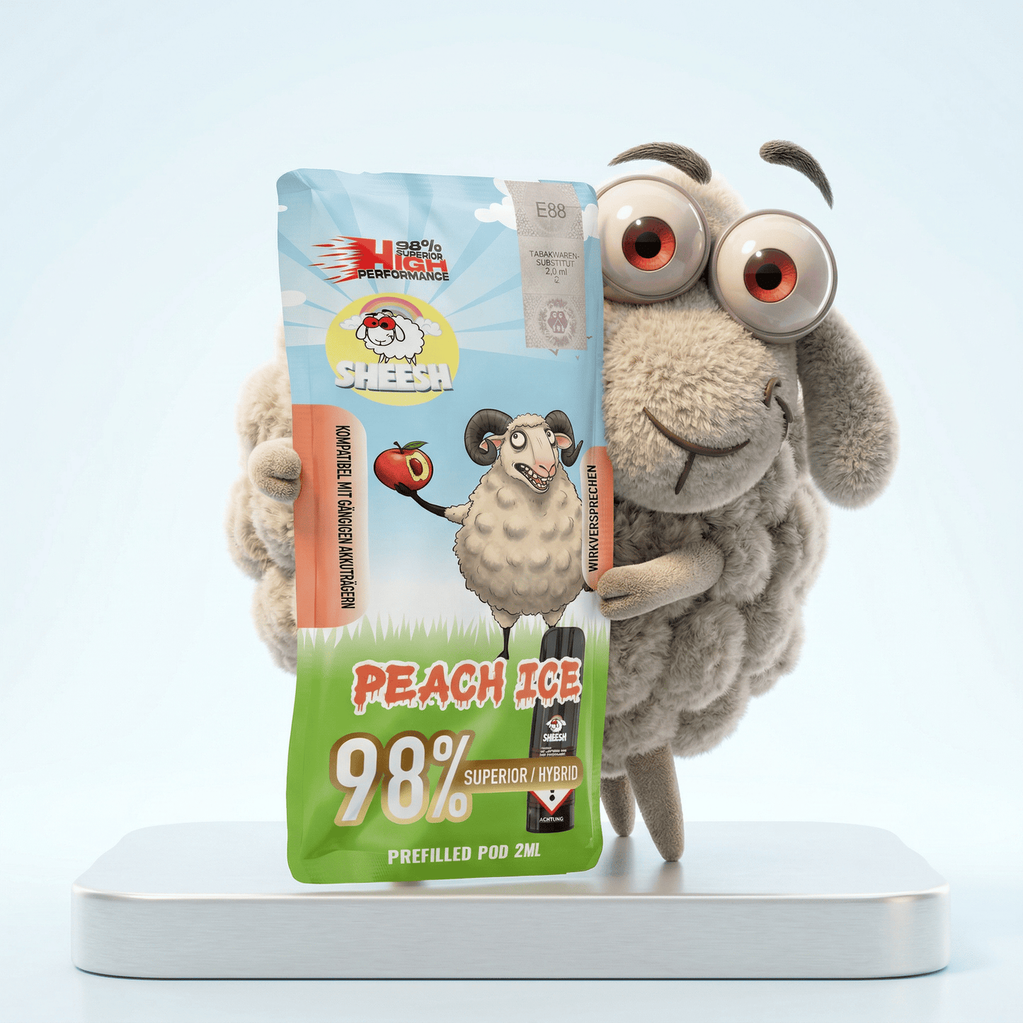 SHEESH Superior Pod Peach Ice 2 ml