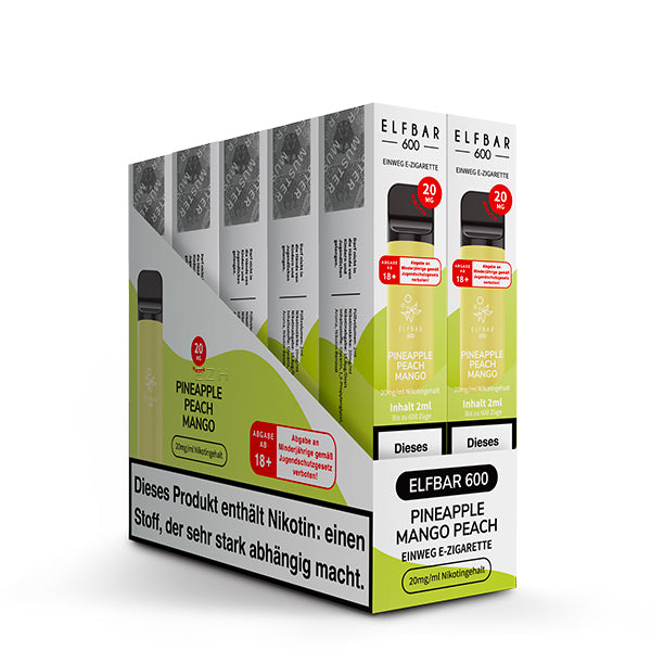 Elf Bar 600 - Pineapple Peach Mango