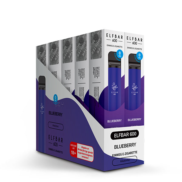 Elf Bar 600 - Blueberry Nikotinfrei