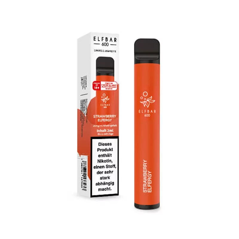 Elf Bar 600 - Strawberry Elfergy Code be Calm Elf Bar 600 - Strawberry Elfergy Code be Calm