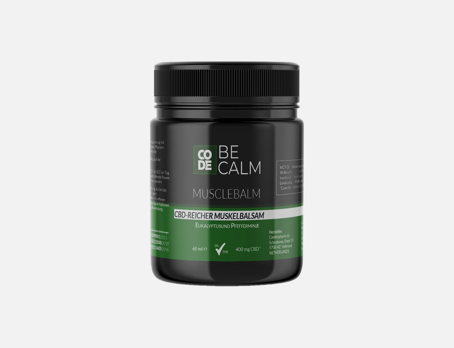 CBD Muskelbalsam von Code Be Calm