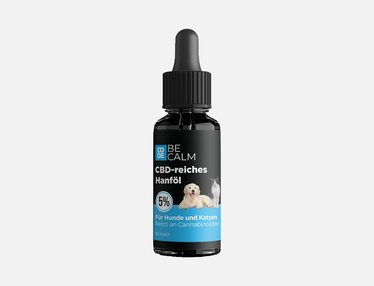 CBD Öl für Hund und Katze von CODE BE CALM