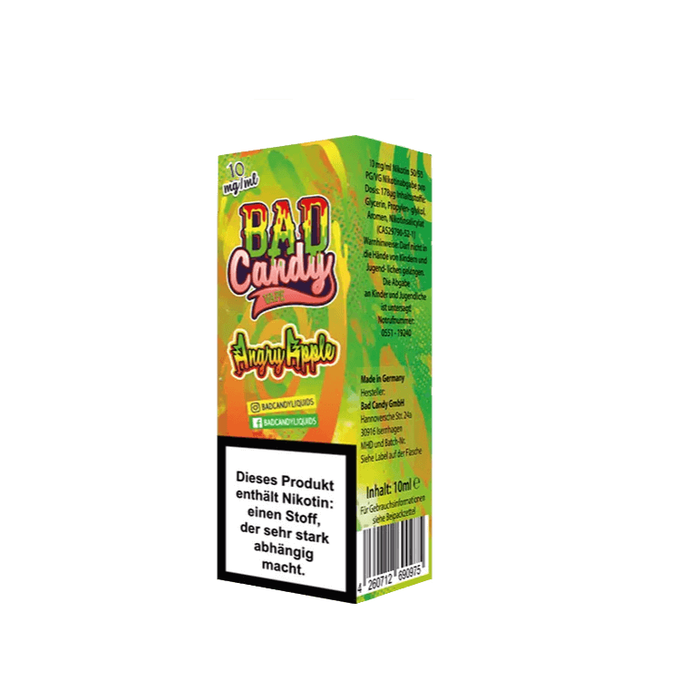 Bad Candy Nikotinsalz Liquid 10 ml Angry Apple
