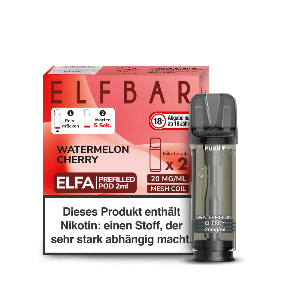 Elfbar ELFA Pod Watermelon Cherry 2er Pack