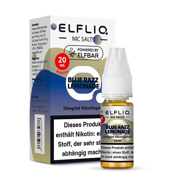 ELFLIQ Blue Razz Lemonade 10 ml 20 mg