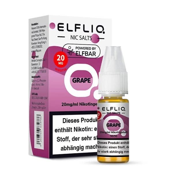 ELFLIQ Grape 10 ml 20 mg