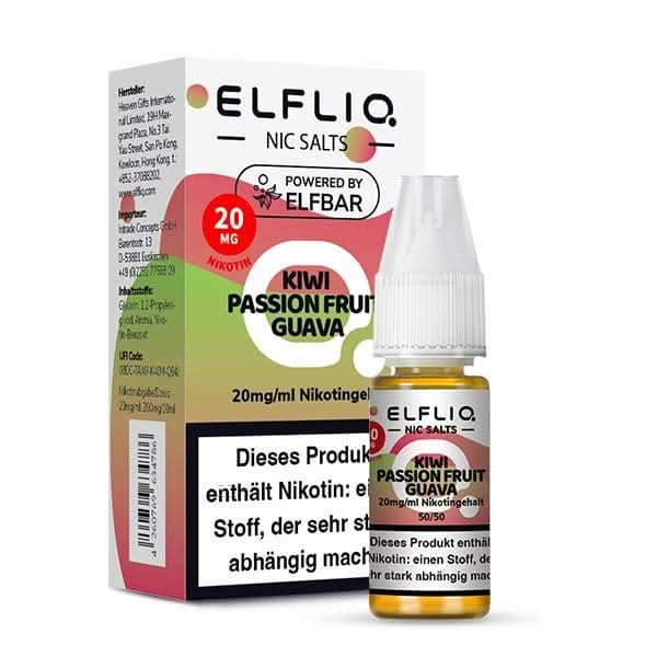 ELFLIQ Kiwi Passion Fruit Guava 10 ml 20 mg