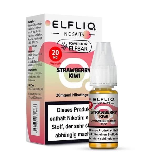 ELFLIQ Strawberry Kiwi 10 ml 20 mg