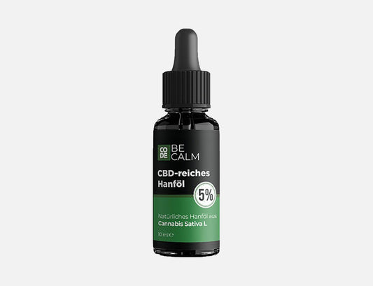 Vollspektrum CBD Öl 5% von Code Be Calm